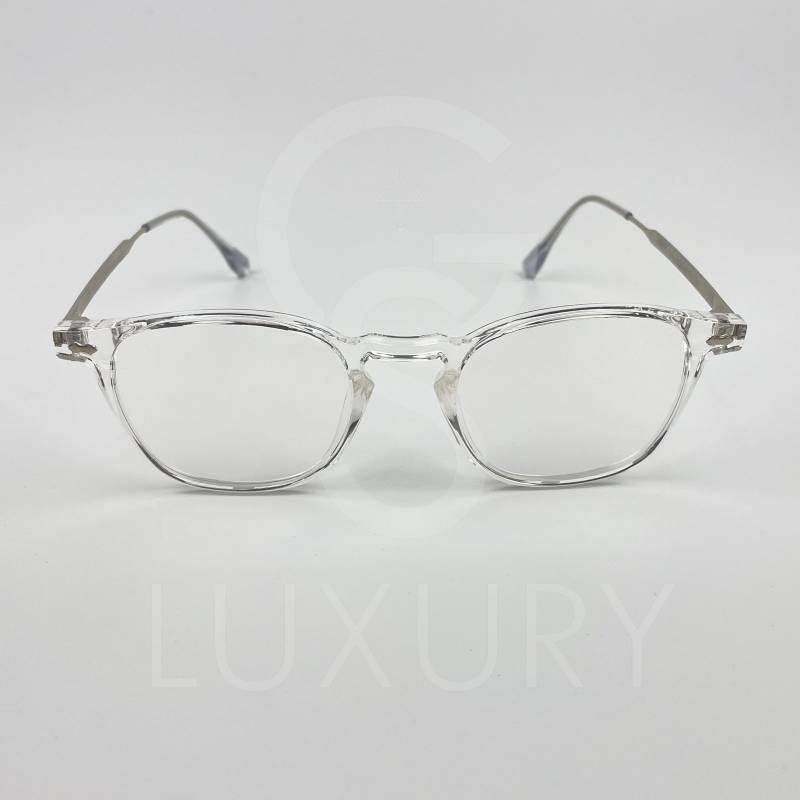 Lunette optique carré transparent 3009 – Image 4