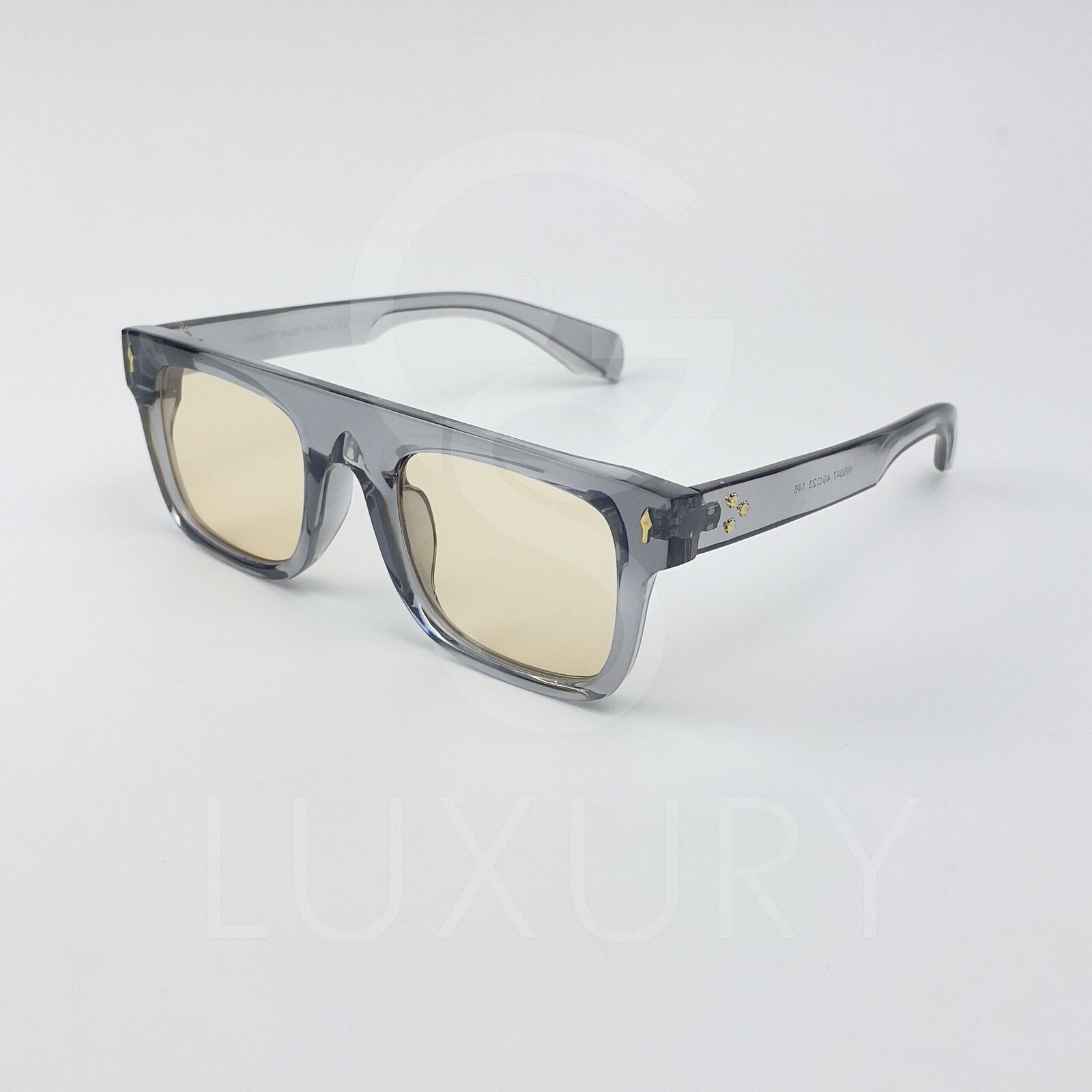 Lunette de soleil Moscott Carré Gris transparent W6047 – Image 2