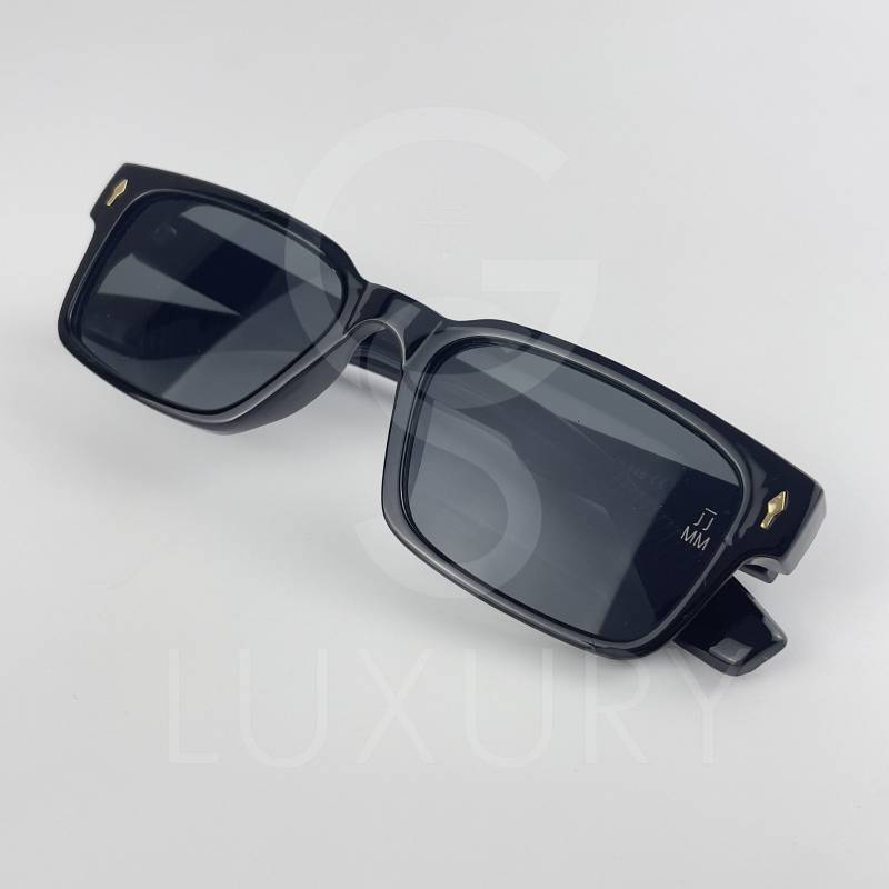 Lunette de soleil Jmm Carré Noir Verre Noir SM2029