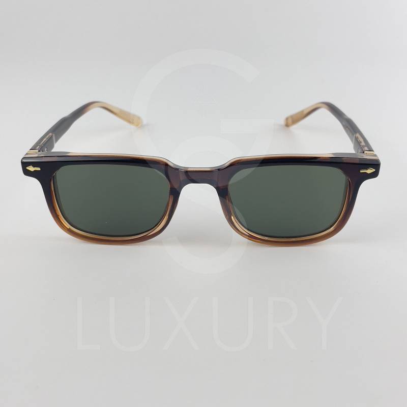 Lunette de soleil SM Carré Marron dégradé Verre Vert M65037 – Image 3