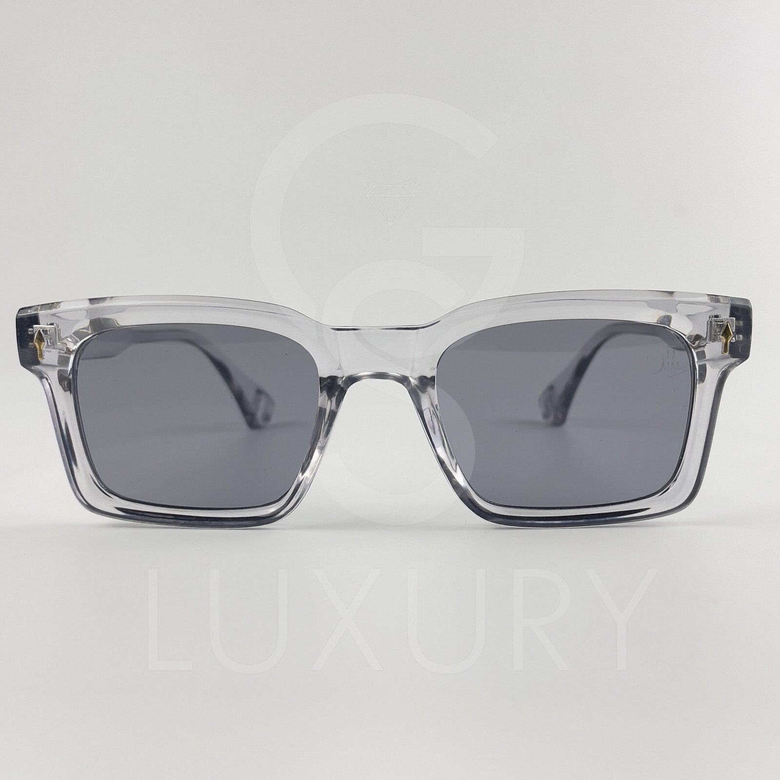 Lunette de soleil Jmm Carré Gris Verre Gris SM2023-23-141 – Image 2