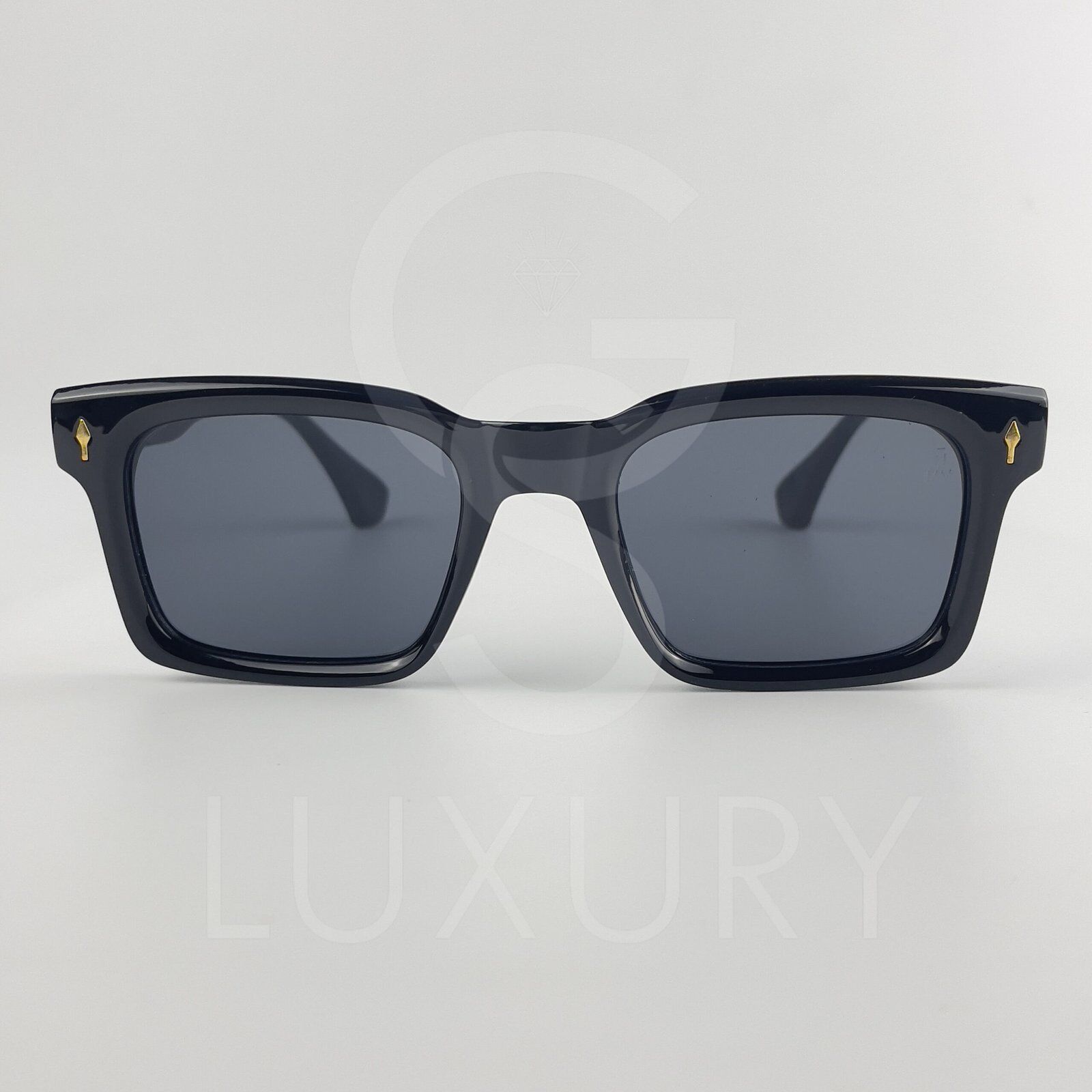 Lunette de soleil Jmm Carré Noir Verre Noir SM2023-23-141 – Image 2