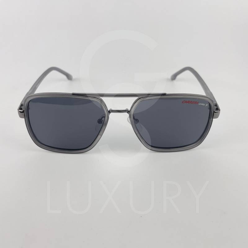 Lunette de soleil carrera carré double pont gris P19347 – Image 2