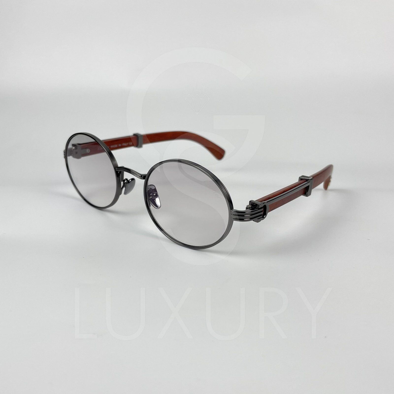 Lunette de soleil cartier bras bois photochromique 8008 – Image 2