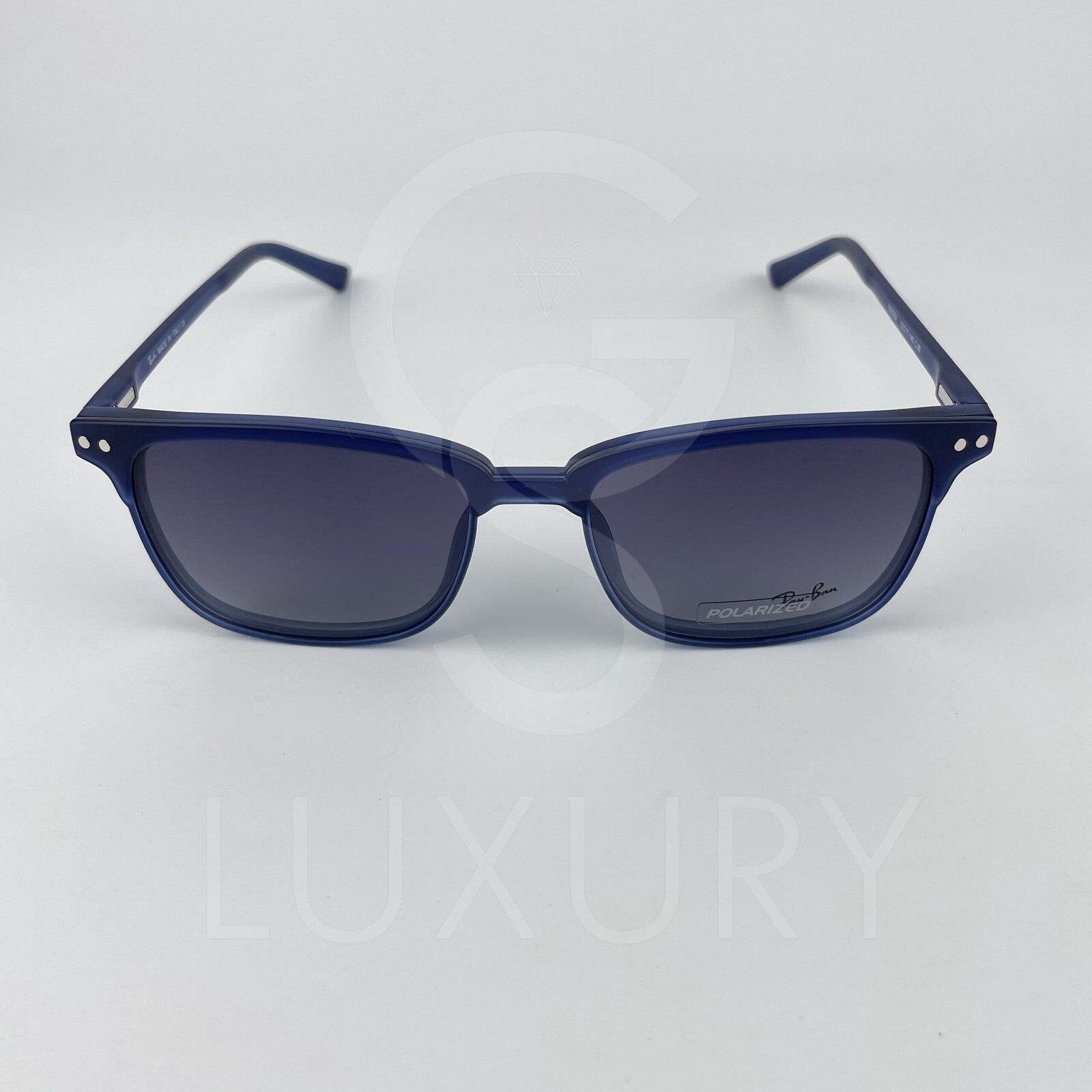 Lunette avec applique rayban carré bleu rx8059 – Image 8