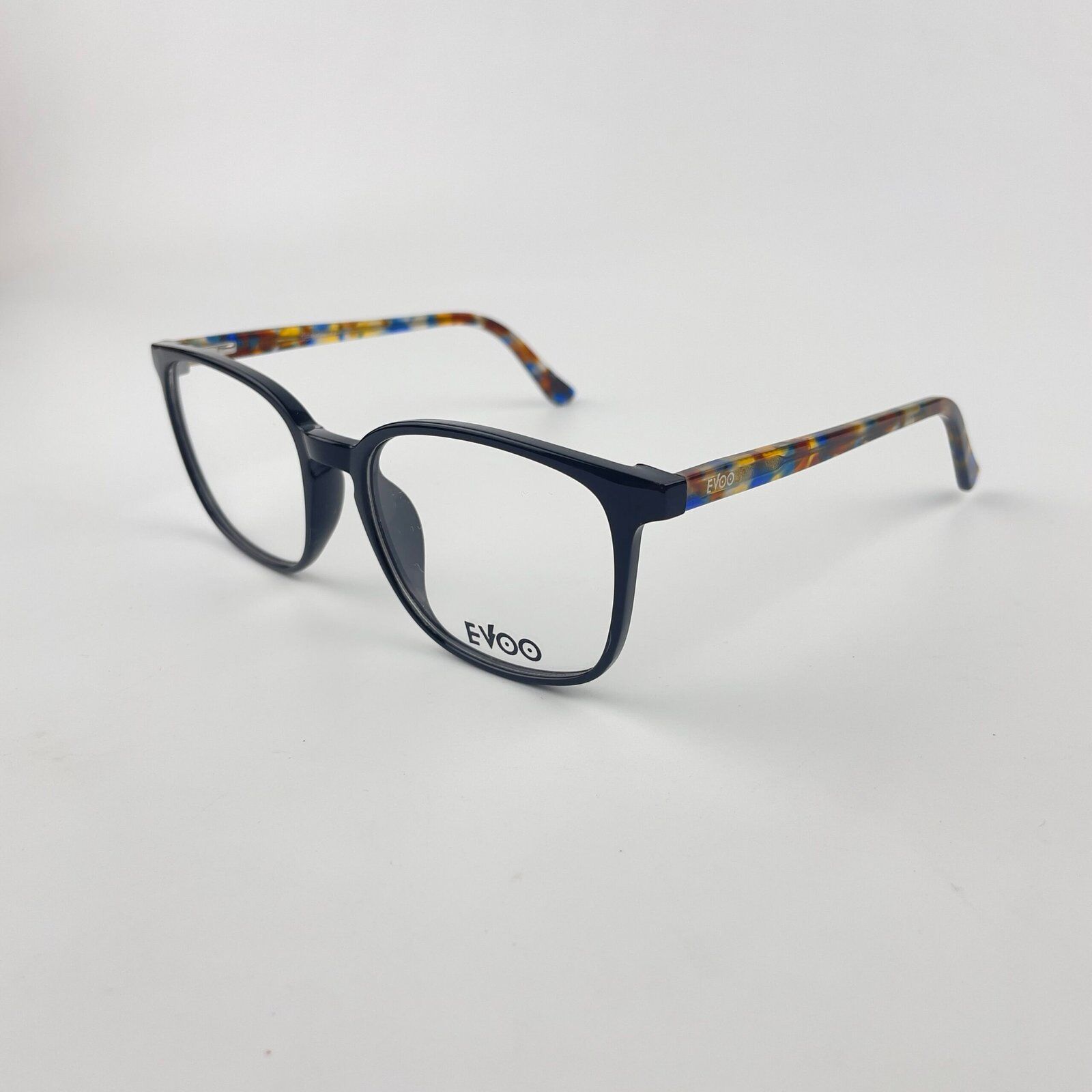 Lunette optique evoo carré noir motif intérieur RB5021 – Image 2