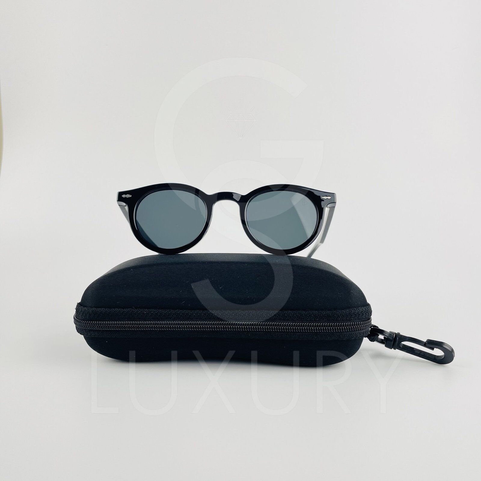 Lunette de soleil David Beckham Rond noir E140 – Image 4