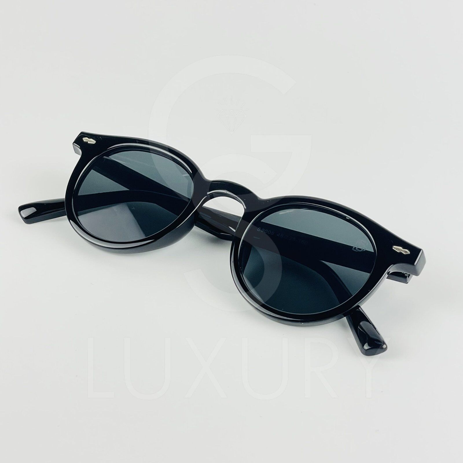 Lunette de soleil David Beckham Rond noir E140 – Image 3