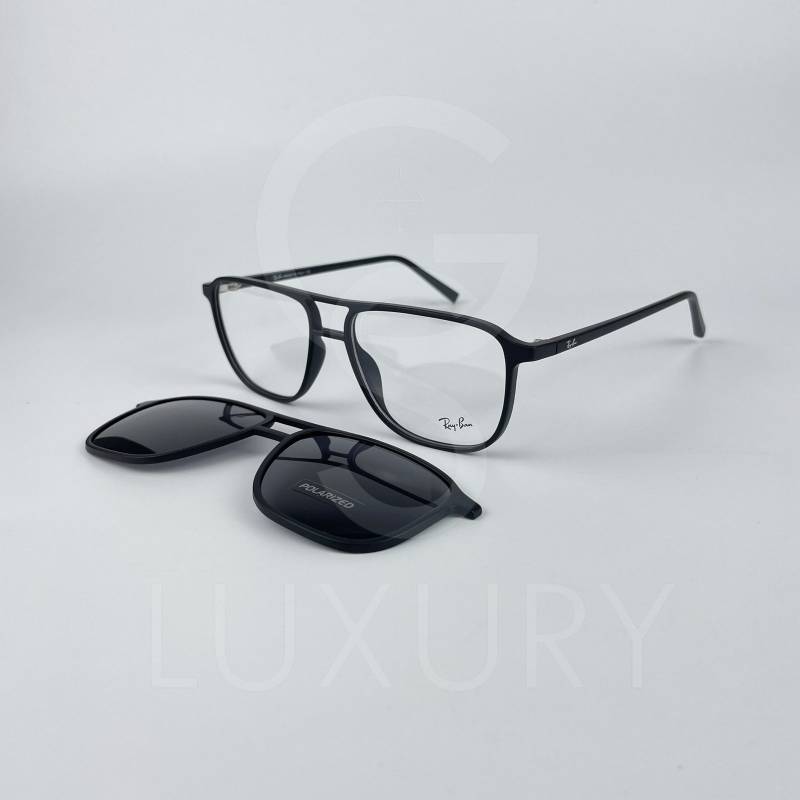Lunette avec applique rayban double pont noir rx7084 – Image 2