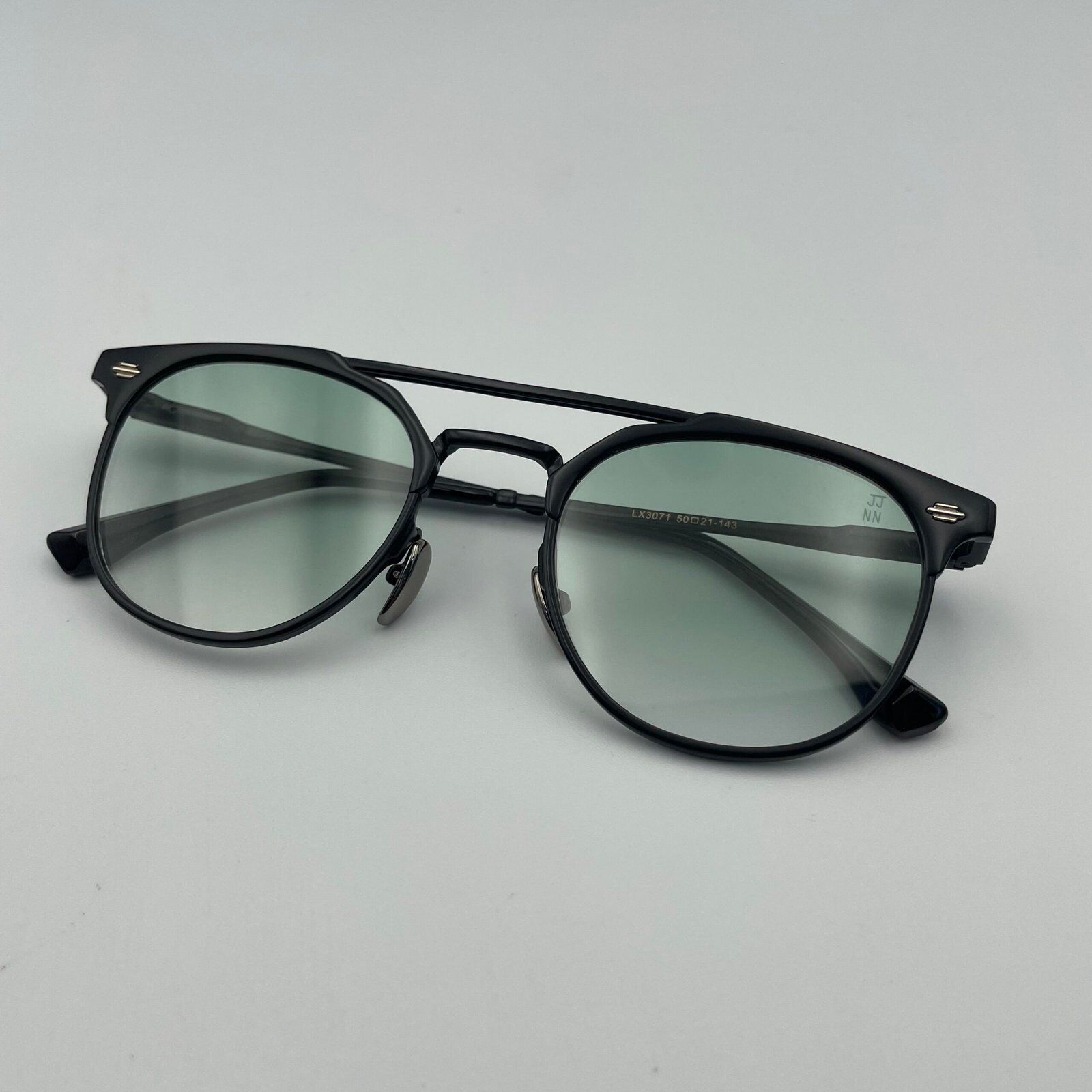 Lunette de soleil jmm double pont noir dégradé vert photochromique LX3071 – Image 2